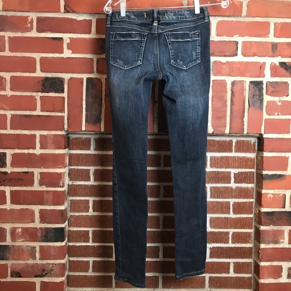 🔥Garage Super  Skinny Distressed Jeans 05 - Picture 3 of 8